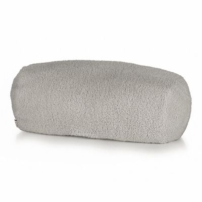 COZEE HOME 1 Nackenrolle uni MF Teddy Bouclé waschbar, ca. 25x50cm