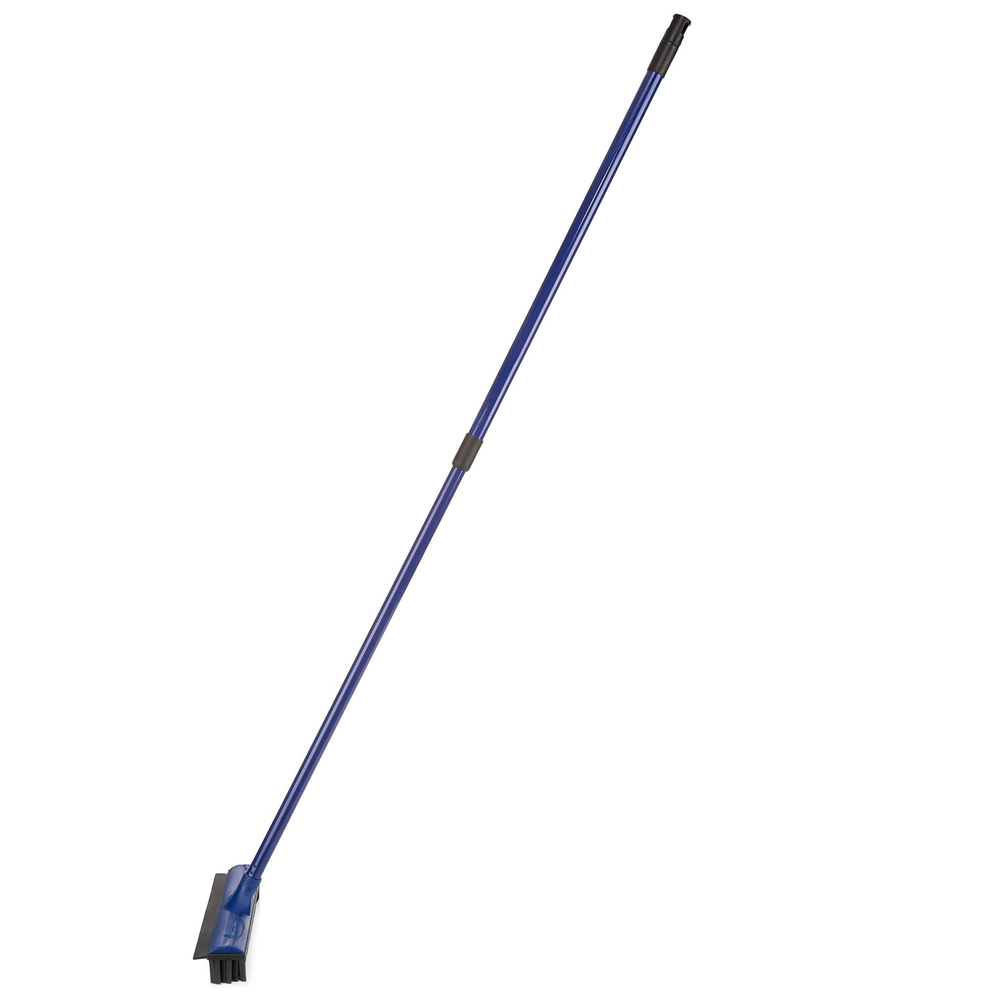 AQUA CLEAN Aqua-Universalbesen mit A-Gummiborsten Abziehlippe & Teleskopstiel