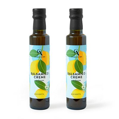 Thumbnail - AROMA OLYMP Balsamico Creme mit Zitrone exklusiv bei QVC Inhalt 500ml