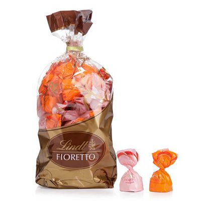 Thumbnail - LINDT Fioretto Marzipan Duo 2 versch. Sorten exklusiv bei QVC Inhalt 596g, 52 Stück
