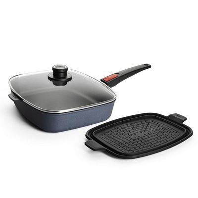 WOLL® Diamond Lite Rechteckpfanne 30x26cm inkl. Dämpfeinsatz