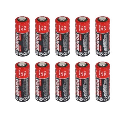 BARICUS Batterien Alkaline, Typ 23A 12V, 58mAh 10 Stück