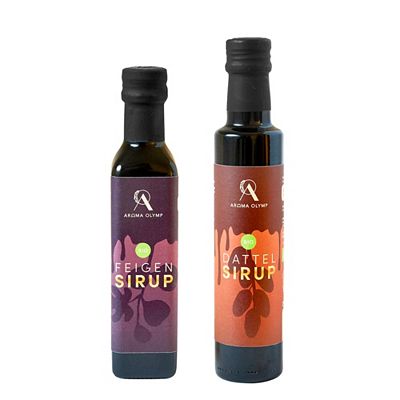 Thumbnail - AROMA OLYMP Natürliches Süßen Bio Dattelsirup und Bio Feigensirup Inhalt 500ml