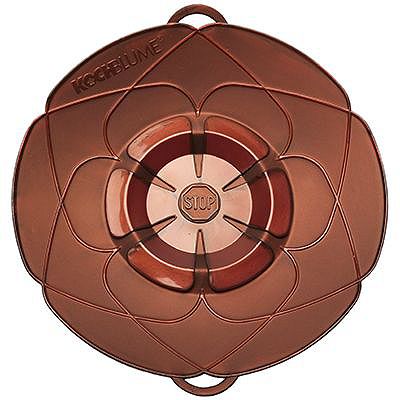 KOCHBLUME® Überkochstopp & Spritzschutz spülmaschinenfest klein, Ø 14-20cm