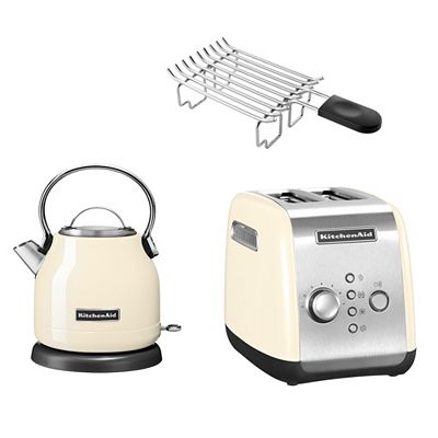 KITCHENAID® Frühstücks-Set Wasserkocher & Toaster inkl. Brötchenaufsatz