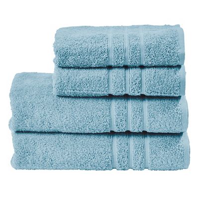 done.® 4tlg. Handtuch-Set uni 100% Baumwolle 30x50cm & 50x100cm