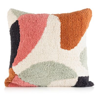 CASA DAWID by Dawid Tomaszewski 1 Dekokissenhülle bunt getuftet waschbar, ca. 40x40cm