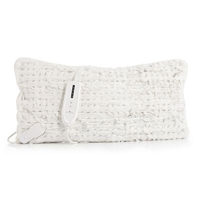 MONT CHALET Heizkissen 30x60cm Fell-Optik 4 Heizstufen 1,5h-Timer, waschbar