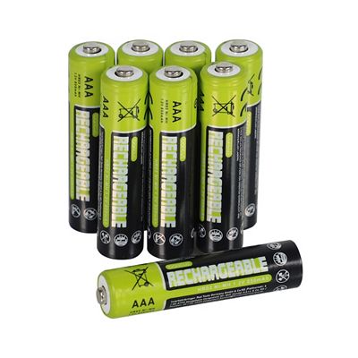 BARICUS Akkus, Typ AAA wiederaufladbar 1,2V, 850mAh 8 Stück