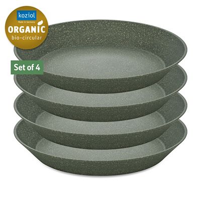 KOZIOL Tiefe Teller-Set CONNECT PLATE Ø 24cm, 4tlg.