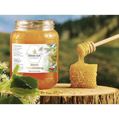 Thumbnail - GRAMAI ALM ALPENGOURMET Premium Honig aus Südtirol Inhalt 1.000g