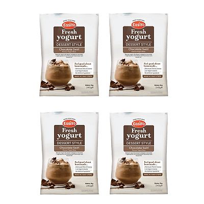 EASIYO Joghurtpulver Dessertvariationen 4 Beutel für 4kg sortenrein