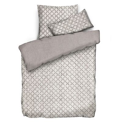 MONT CHALET Wendebettwäsche strukturiertes Fellimitat 3tlg. oder 6tlg.