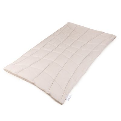 GOLDWOLKE Wende-Winterdecke Chinchilla ohne Bettwäsche verwendbar