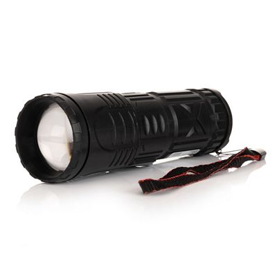 Thumbnail - Zoom-Taschenlampe mit Notfall-Powerbank 3 Helligkeitsstufen Reichweite ca. 500m wiederaufladbar