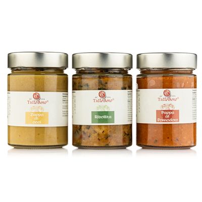 Thumbnail - TUTTOBONO® Toskanische Suppen 3 versch. Sorten exklusiv bei QVC Inhalt 942g