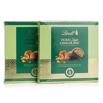 Thumbnail - LINDT Dubai Style Pralinen 2 Packungen à 9 Stück Inhalt 180g