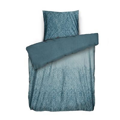 WINTERENGEL Wendebettwäsche Ornamente/Farbverlauf Mikrofaser Flanell Einzelbett, 2tlg.