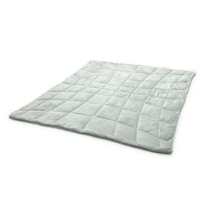 GOLDWOLKE Wende-Kuscheldecke Chinchilla Rahmensteppung Übergröße, 200x220cm