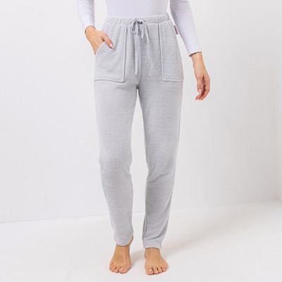 Thumbnail - MONT CHALET Damen-Hose uni Angora-Imitat aufgesetzte Taschen