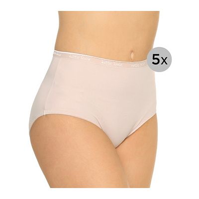 B-Ware LITTLE ROSE 5 Midislips Mikrofasermischung Jacquard im Bund