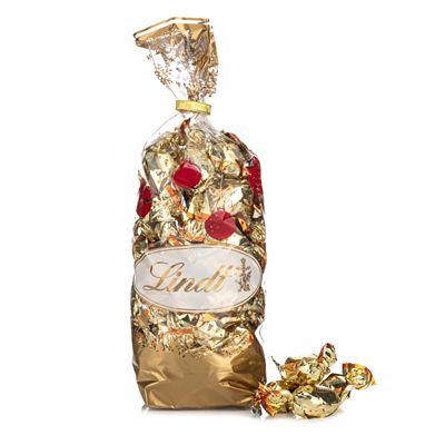 LINDT Schokoladen Spezialitäten im Geschenkbeutel Inhalt 598g