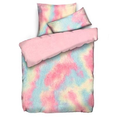 MONT CHALET Wendebettwäsche Langflor, Farbmix Mikrofaser-Abseite Einzelbett, 3tlg.