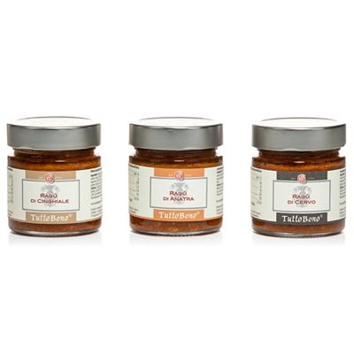 TUTTOBONO® Italienische Soßen aus der Toskana 3 versch. Sorten Inhalt 3x 212g