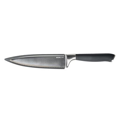 KOCHBLUME® Chefmesser mit gezackter Klinge 17,3cm lang rostfreier Edelstahl