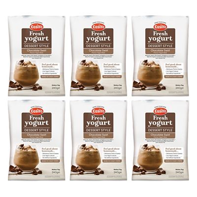 EASIYO Joghurtpulver für 6kg selbstgemachten frischen Joghurt Chocolate Swirl