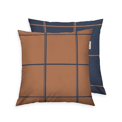 Thumbnail - TOM TAILOR 1 Kissenhülle klassisches Karo Baumwoll Flanell Größenauswahl