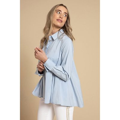 B-Ware STEFFEN SCHRAUT Bluse, 1/1-Arm Nahttaschen Knopfleiste