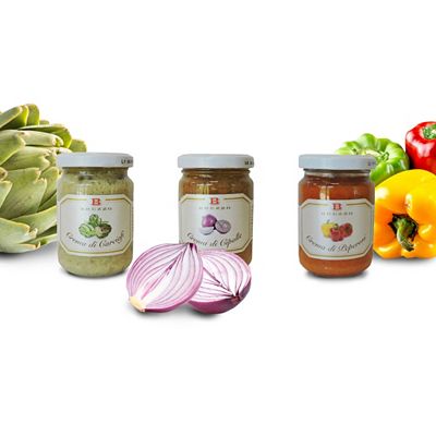 BREZZO Herzhafte Aufstriche aus Italien exklusiv bei QVC Inhalt 3x 135g