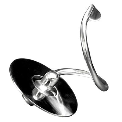 Kitty PROFESSIONAL® Knethaken Teigpeitsche aus Edelstahl, für KITCHENAID®-Maschinen