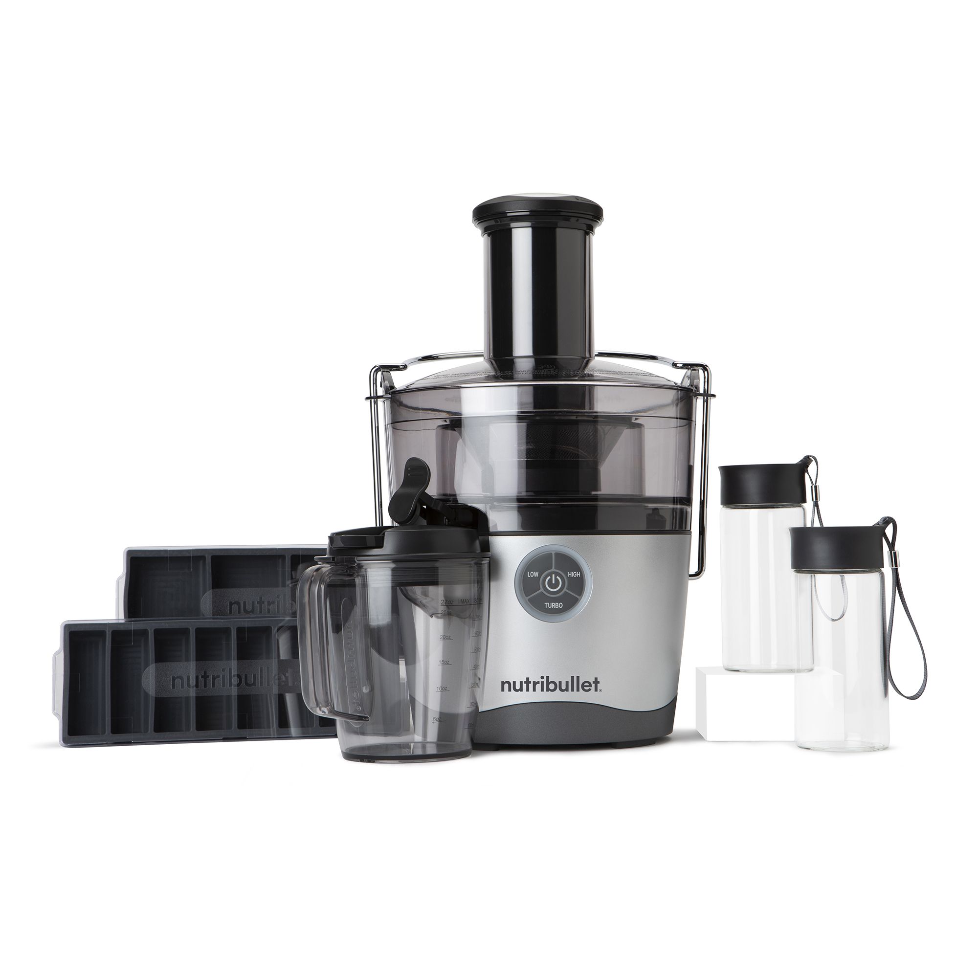 Nutribullet® NBJ200G Juicer Pro Entsafter 2 L Tresterbehälter 800ml Saftkrug