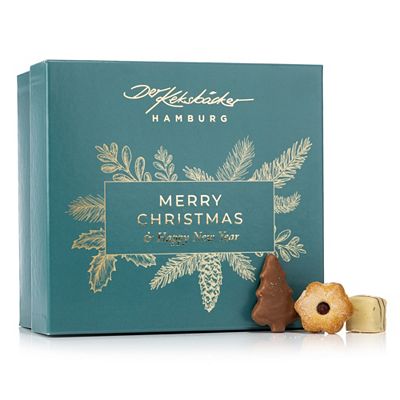 DER KEKSBÄCKER Weihnachtsmischung 8 versch. Sorten teilweise mit Alkohol Inhalt 1.000g