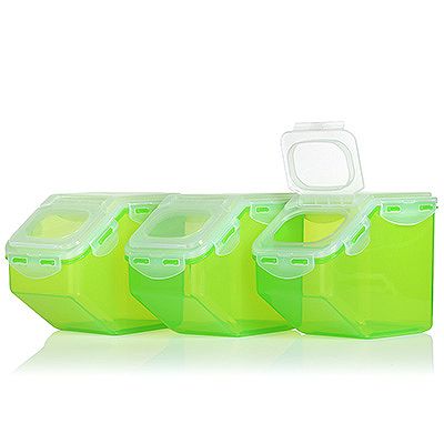 LocknLock 3 Frischhaltedosen inkl. Klappöffnung je 2,5L Volumen