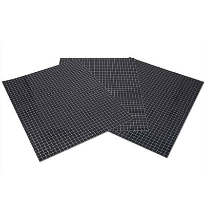 COOLINATO Backmatten-Set aus Platin-Silikon hitzebeständig 3tlg., je 38x30cm