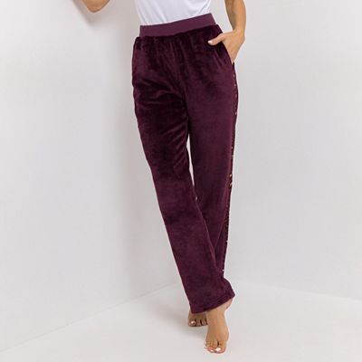 Thumbnail - MONT CHALET Damen.Hose bedr. Gallonstreifen Mikrofaser Chinchilla Hosentaschen