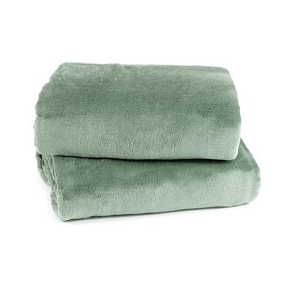 Thumbnail - MONT CHALET 2 Heimdecken uni matt Mikrofaser Flausch waschbar, 150x200cm