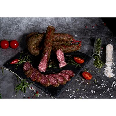 Thumbnail - GRAMAI ALM ALPENGOURMET Kräuterbeisser Salami Inhalt 3x 140g
