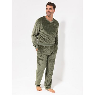 Thumbnail - MONT CHALET Herren-Hose uni Mikrofaser Chinchilla Taschen