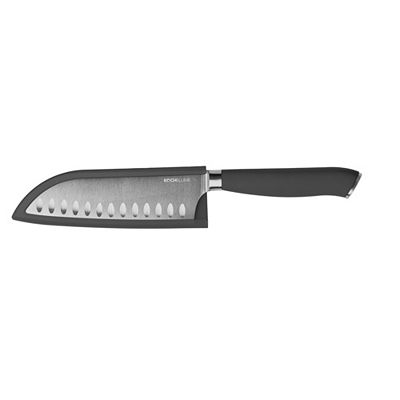 Thumbnail - KOCHBLUME® Santokumesser mit glatter Klinge & Kullenschliff rostfreier Edelstahl