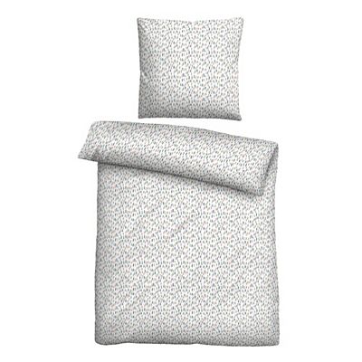Castell® Bettwäsche Tupfer Baumwoll Renforcé Einzelbett, 2tlg.