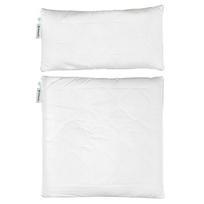 POLYSOFT 2 Kissen HeiQ MINT 4-Loch- Hohlfaserkügelchen