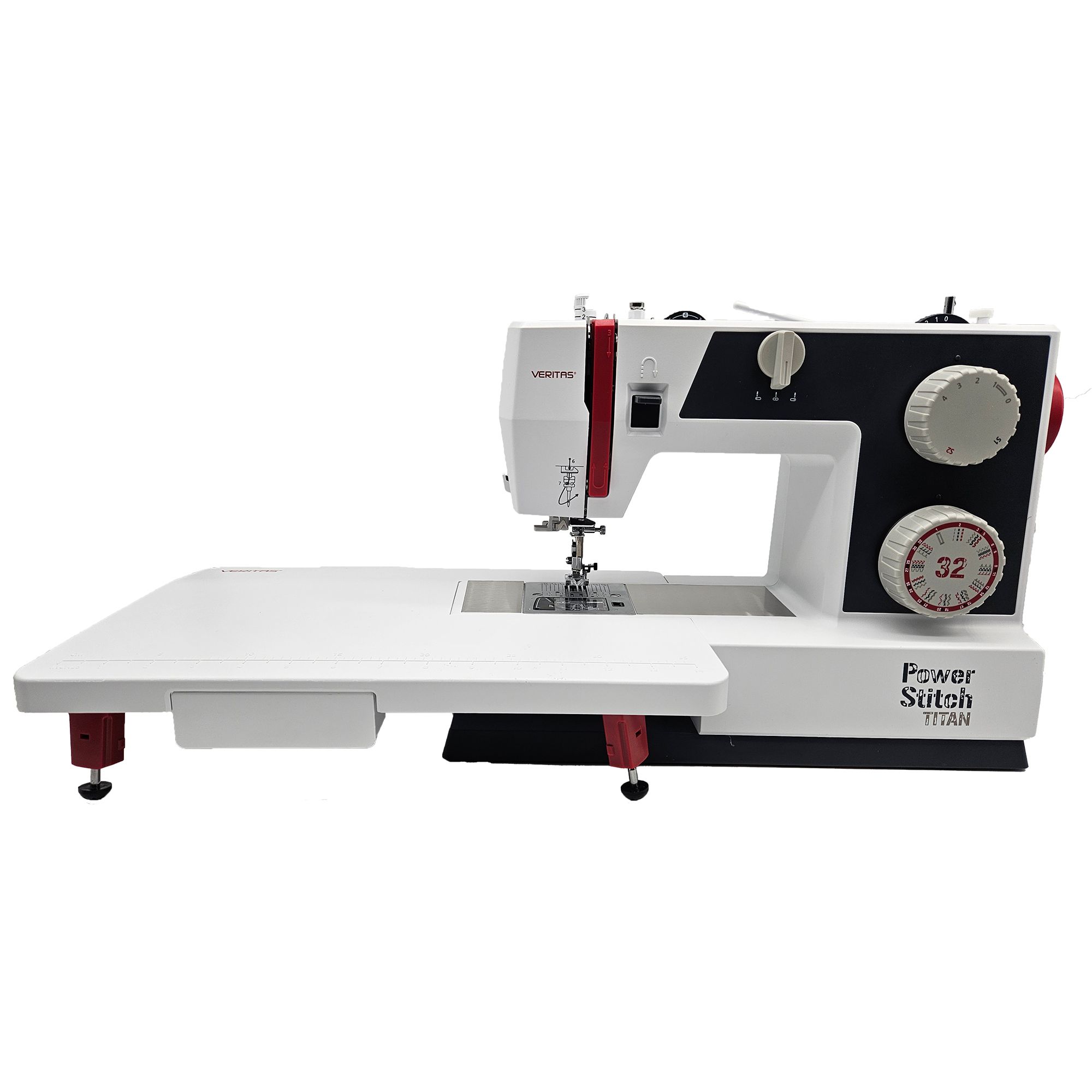 VERITAS® Power Stitch Titan bis 1000Stiche/Minute 90W Motor 1 LED Nählicht