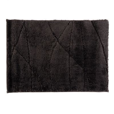 CASA FONDO 2 Fußmatten uni Hoch-/Tief-Design Mikrofaser, waschbar Farb-/Größenauswahl