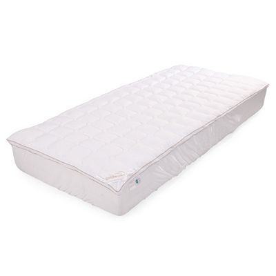 GOLDWOLKE 1 Unterbett white Flame-Füllung Diamantsteppung f.Allergiker geeignet