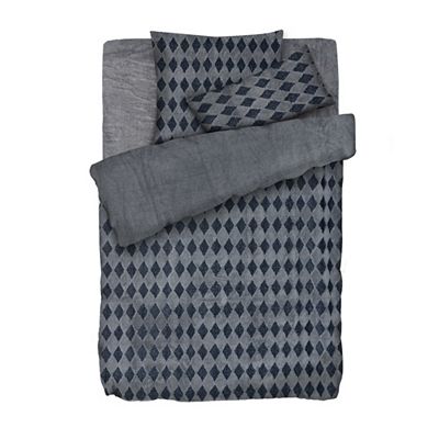 Thumbnail - BADIZIO Classic Wendebettwäsche Teddy-Bouclé Mikrofaser Plüsch Einzelbett, 4tlg.