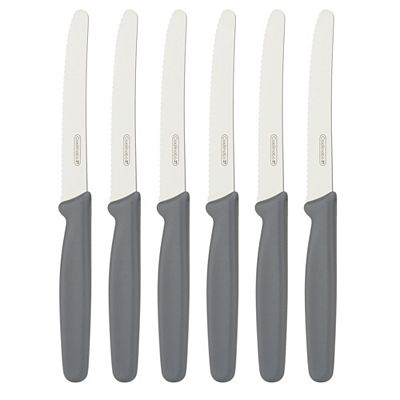 COOLINATO Tafelmesser-Set sehr scharfer Klingenstahl 6tlg.